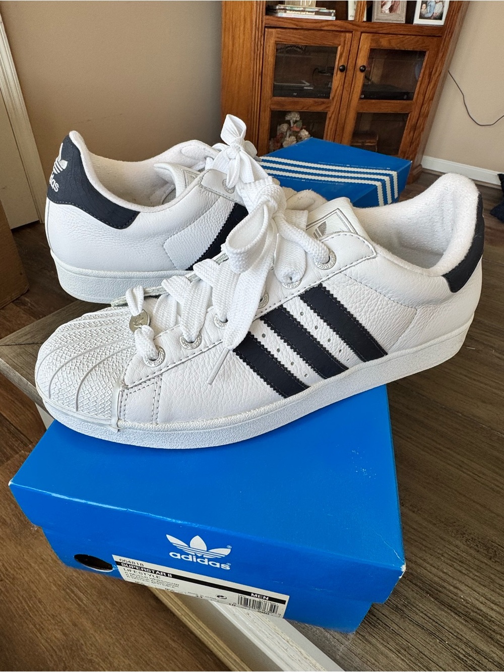 Y2K Vintage 2000 Adidas Superstar II 660513 Men’s 10 OG Box